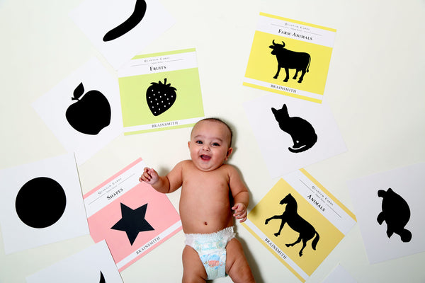 Ways to use Black and White Infant Cards