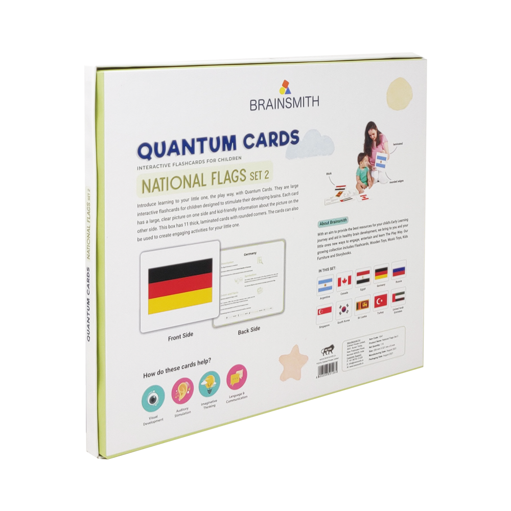 brainsmith quantum cards national flags