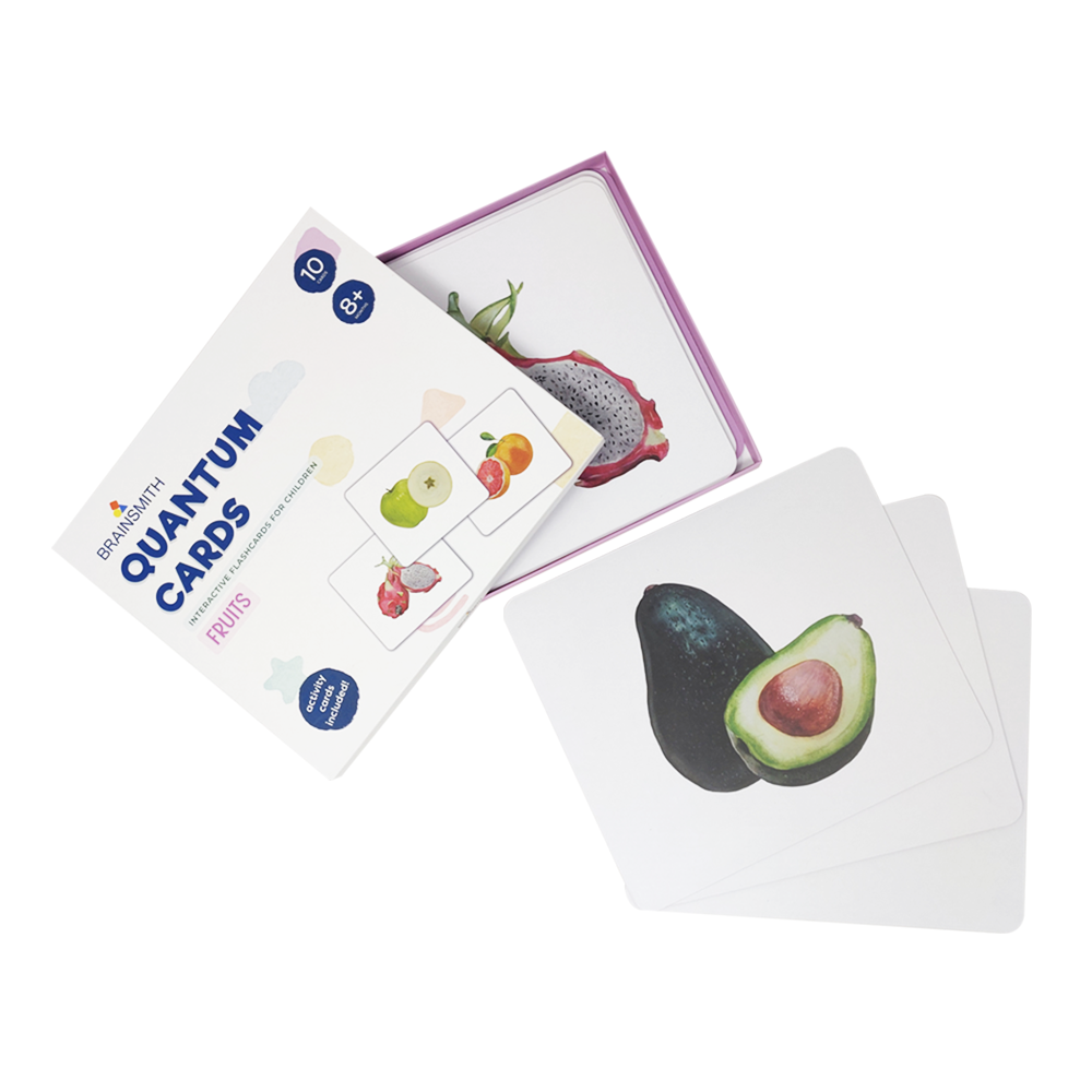 fruits flash cards for toddlers kids