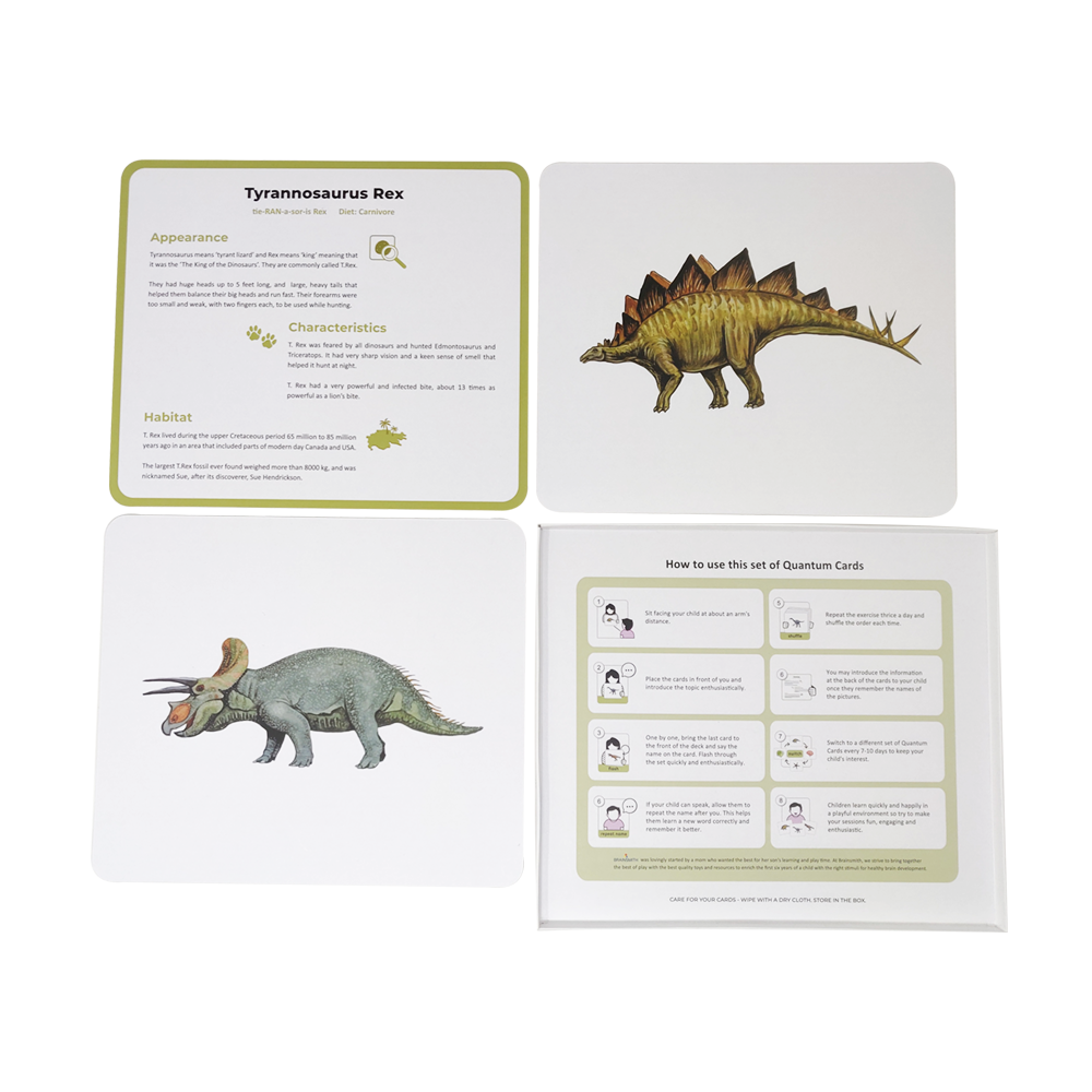 dinosaurs quantum cards