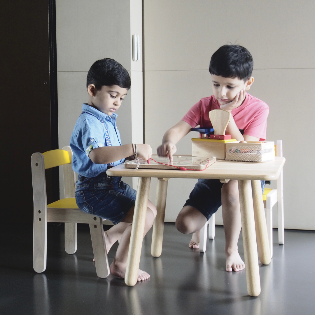 Children's eating hot sale table and chair