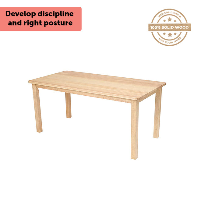 wooden study table for kids 3-8 years