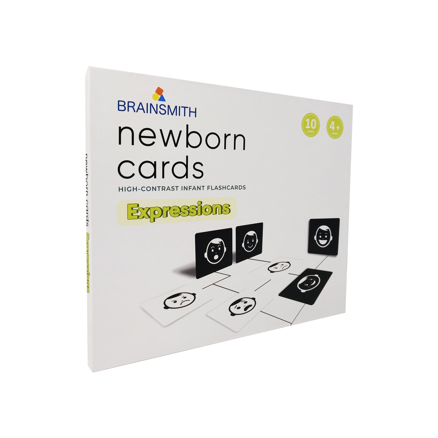 high contrast newborn flashcards