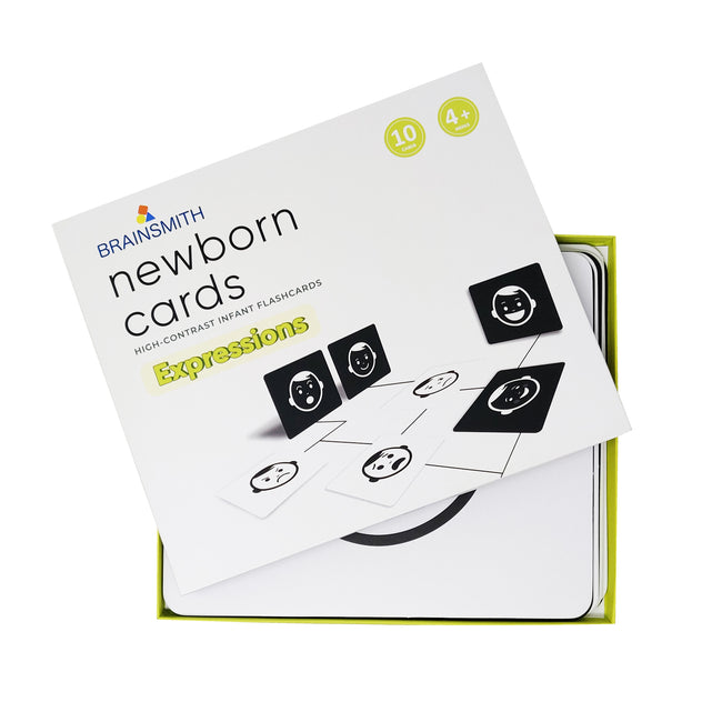 High-contrast Newborn Baby Flashcards | Infant Stimulation Cards ...