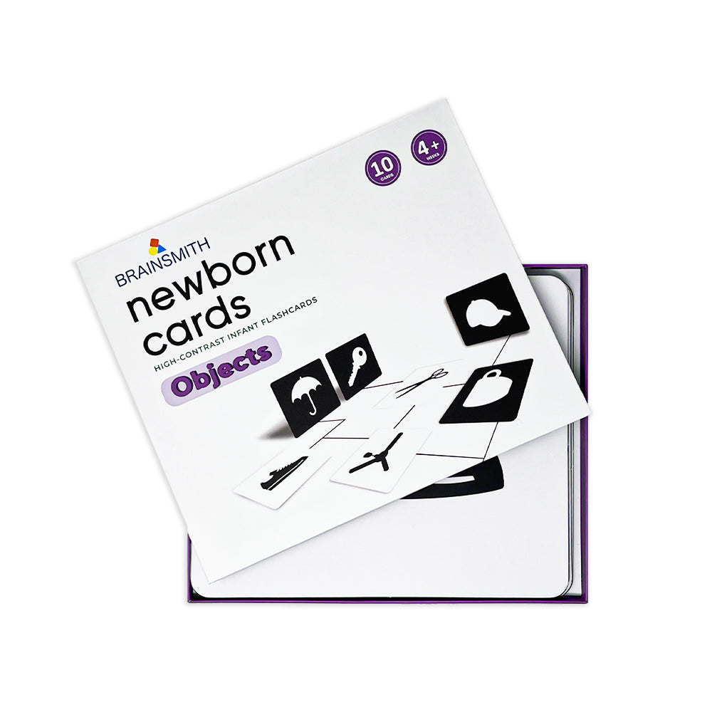 black and white flashcards for newborn baby