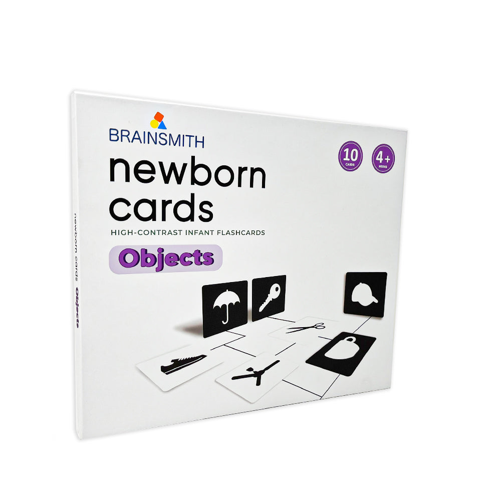 brainsmith newborn high contrast black and white flash cards