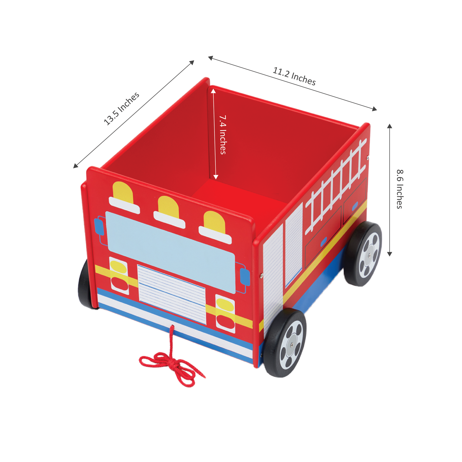 Fire engine best sale storage box