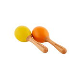 wooden maracas for kids and baby