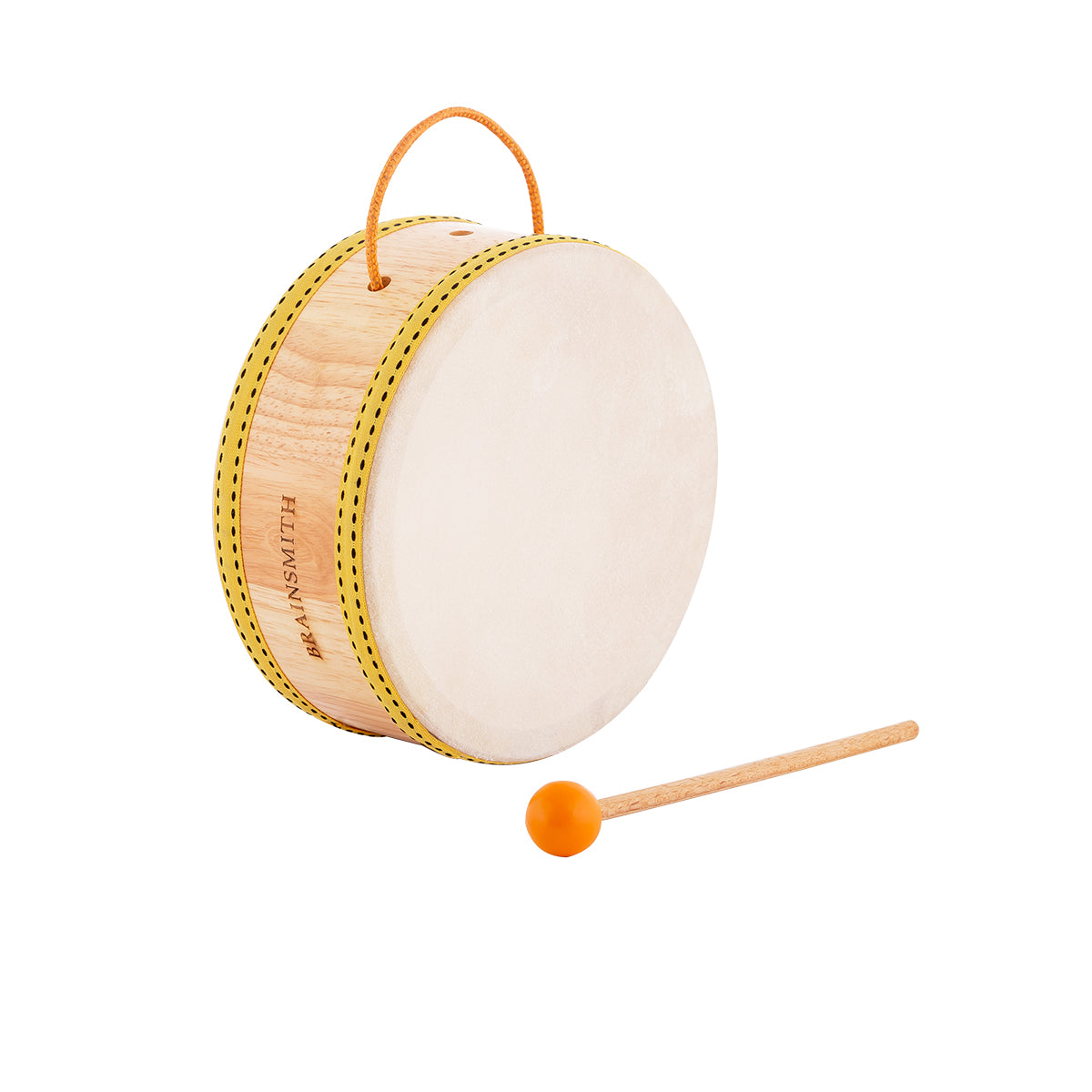 wooden kid's drum toy