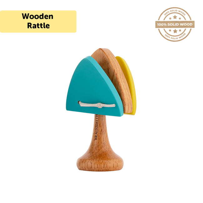 wooden clapper sound toy
