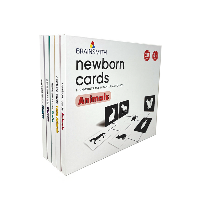 High-contrast Newborn Baby Flashcards | Infant Stimulation Cards ...