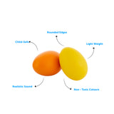 wood egg shaker toys for kids